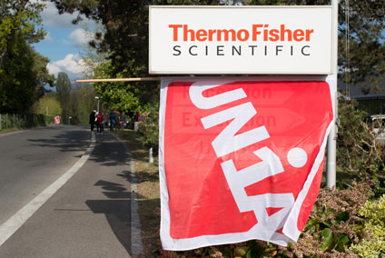 Thermo Fisher Scientific : projet d’accord refusé
