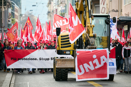 Giornata di protesta a Zurigo (Foto: Manu Friederich)
