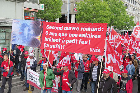 Le 1er Mai à Lausanne