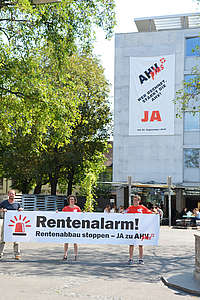 Rentenalarm in Basel