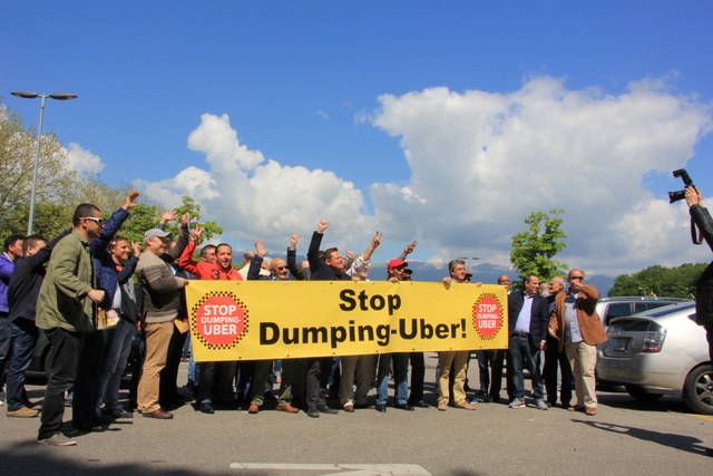 Action contre le dumping d'Uber