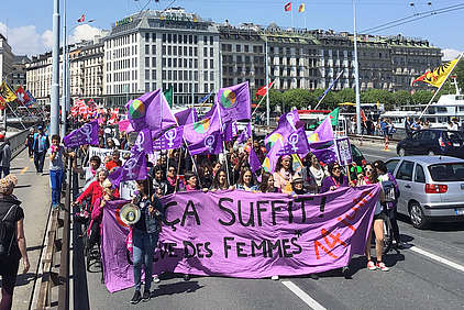 Manifestation à Genève