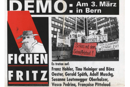 il giornale «Fichen Fritz» del comitato