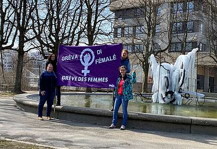 Fribourg, group femmes Unia