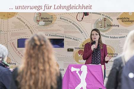 Giornata dello sciopero delle donne a Berna (© Monika Flückiger)