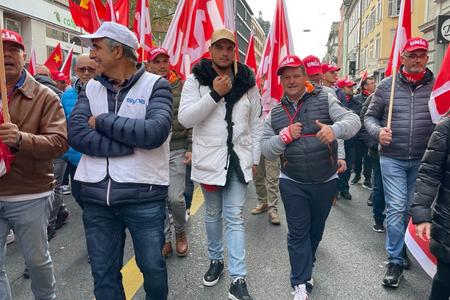 Journée de protestation à Zurich