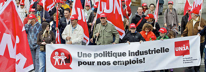Industrie-Demo in Bern 2012