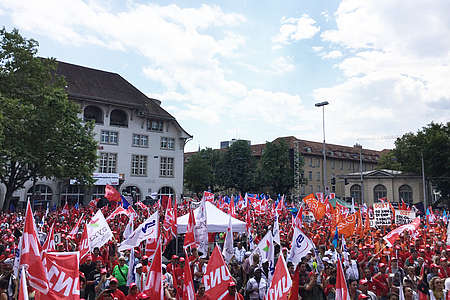 Grosse Baudemo am 27. Juni in Zürich
