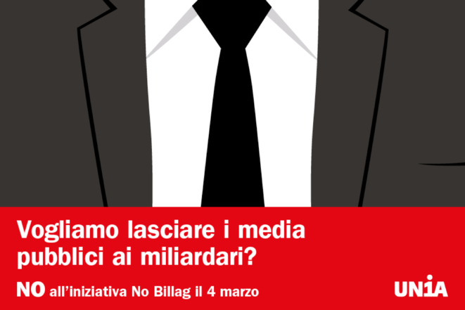 Kampagna NO all’iniziativa «No Billag»!