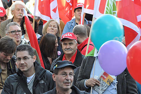 8000 Menschen demonstrieren in Bern gegen Ecopop.