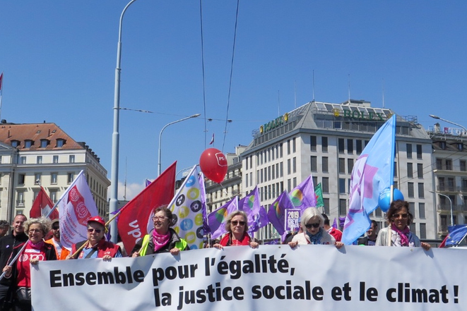 Panderole: «Ensemble pour l'égalité, la justice sociale et le climat!»