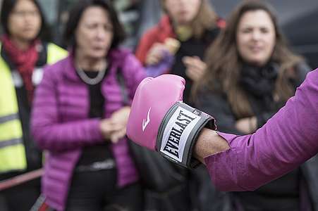 Giornata dello sciopero delle donne a Berna (© Monika Flückiger)