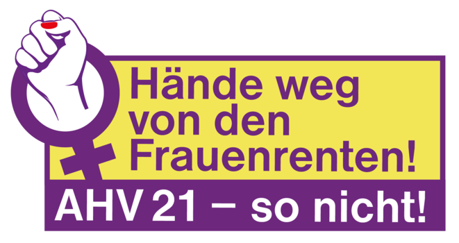 Logo der Gewerkschaften zur AHV21