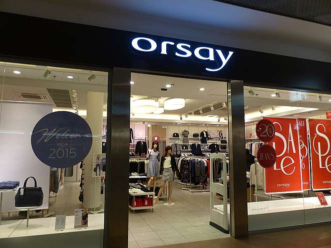 Schaufenster eines Orsay-Laden