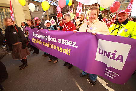 Manifestation nationale des femmes, Berne, 13 mars 2010
