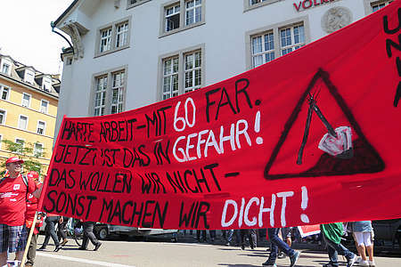 Grande manifestazione dell&#039;edilizia il 27 giugno a Zurigo