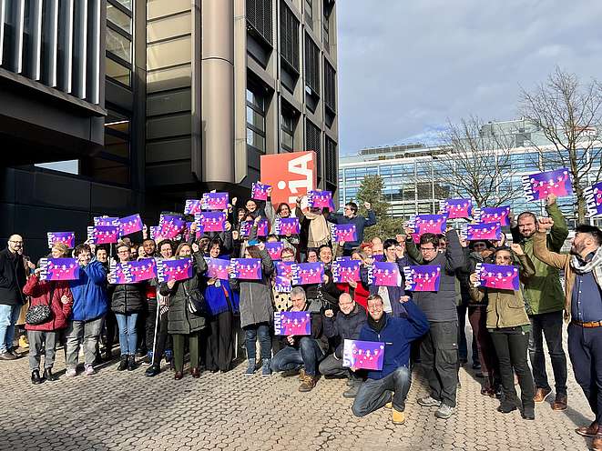 Unia-Delegierte rufen auf zum Frauenstreik 2023