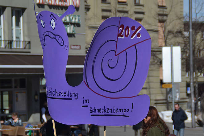 Manifestazione a Berna