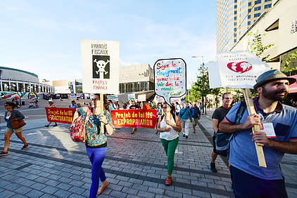 Tra il 9 e il 14 agosto si è svolto a Montréal il Forum sociale mondiale. Anche Unia era presente.