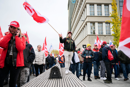 Journée de protestation à Zurich (Photo: Manu Friederich)