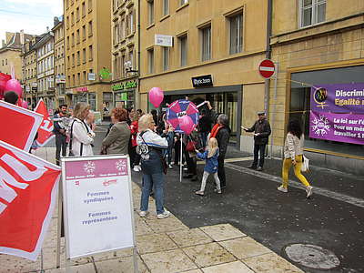 Frauenstreiktag in Neuchâtel, 14.06.2016