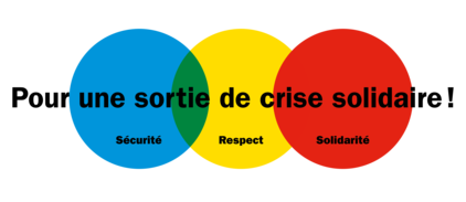 Logo "Pour une sortie de crise solidaire!"