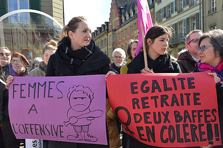 Più di 1000 donne e uomini solidali si sono riuniti a Berna